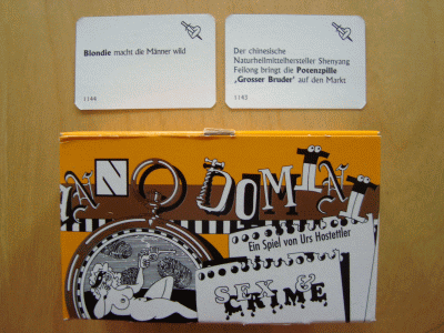 Kartenspiel Anno Domini Sex & Crime 
