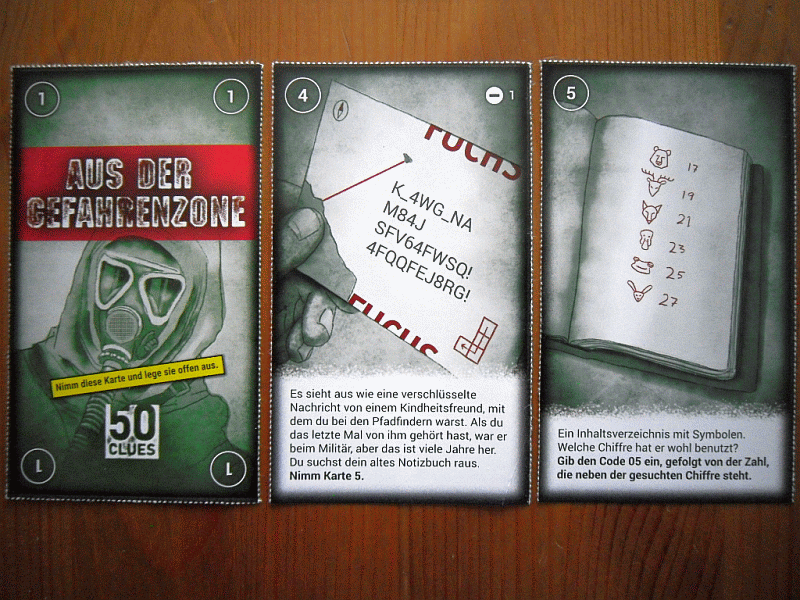 Aus der Gefahrenzone - 50 Clues Demo