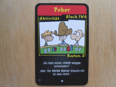 Poker - Promo zu Chez Geek