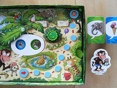 Ravensburger Der Verdrehte Sprach-Zoo – Gioco Educativo Per Bambini – Stimola Linguaggio E Memoria – 2-4 Giocatori