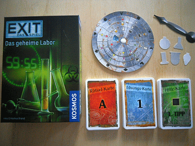 Exit Das Spiel Das geheime Labor von Kosmos